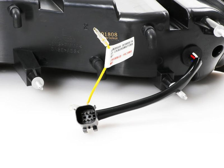 2016 - 2018 Chevy Camaro Black Housing Clear or Smoke Lens Amber Sequential Turn Signal FULL LED Tail Light
