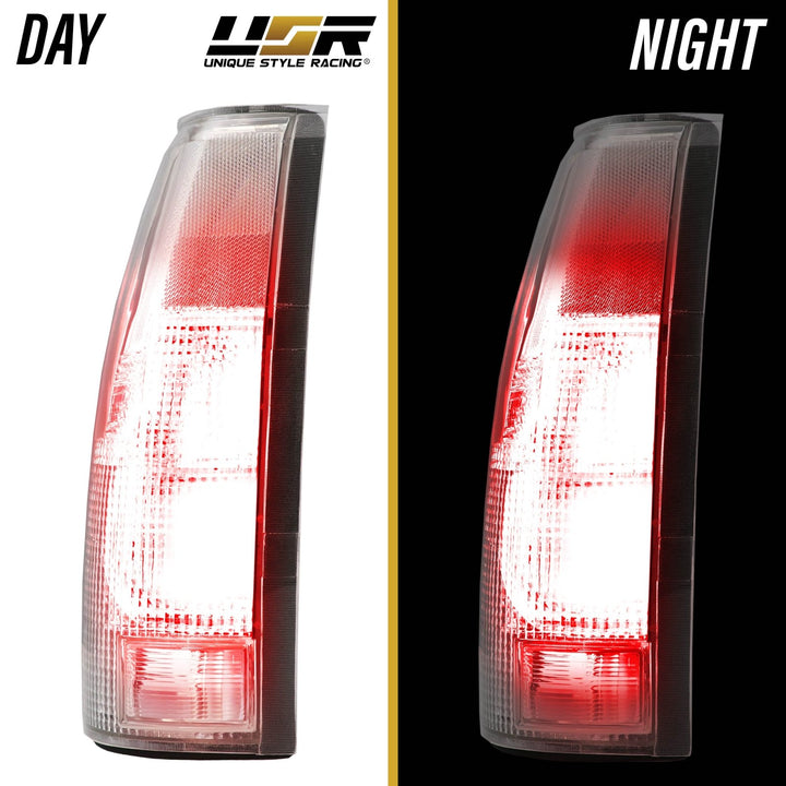 1988 - 2000 Chevy Chevrolet CK, Suburban, Blazer, Tahoe & GMC C/K, Suburban, Yukon & Cadillac Escalade Truck All Clear Lens Tail Lights