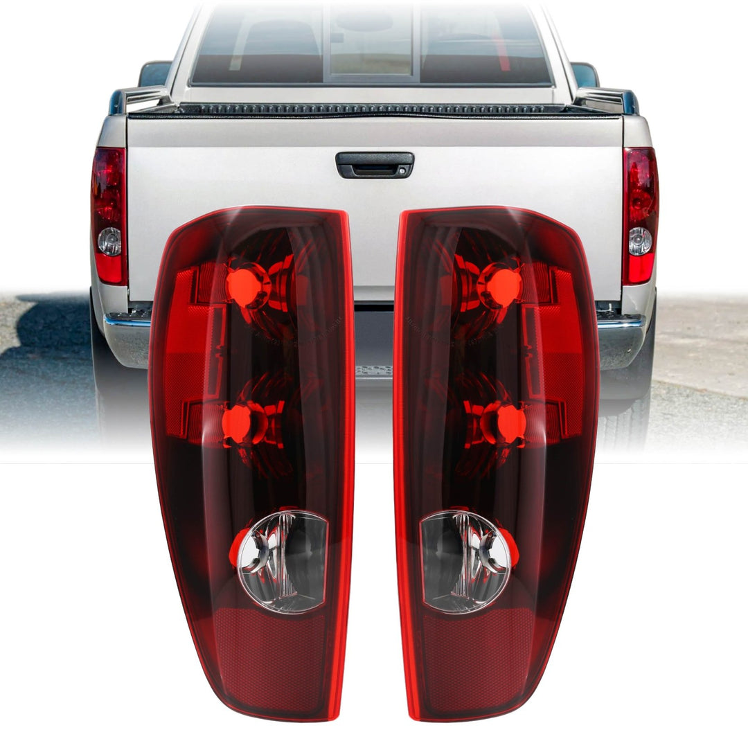 2004 - 2012 Chevrolet Chevy Colorado Direct Replacement Tail Lights