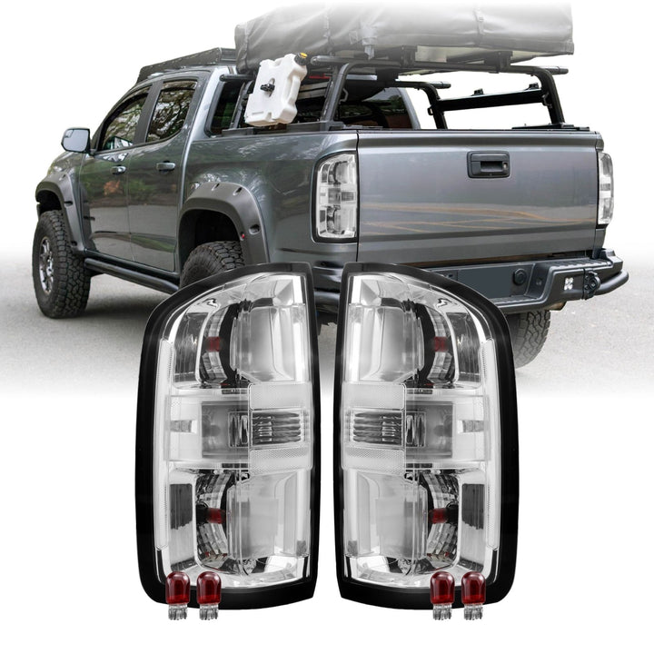 2015-2022 Chevy Chevrolet Colorado All Clear Lens Tail Lights