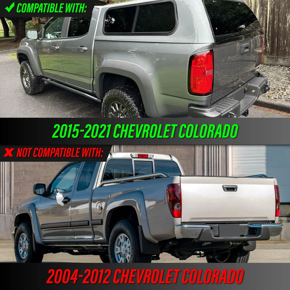 2015-2022 Chevy Chevrolet Colorado All Clear Lens Tail Lights