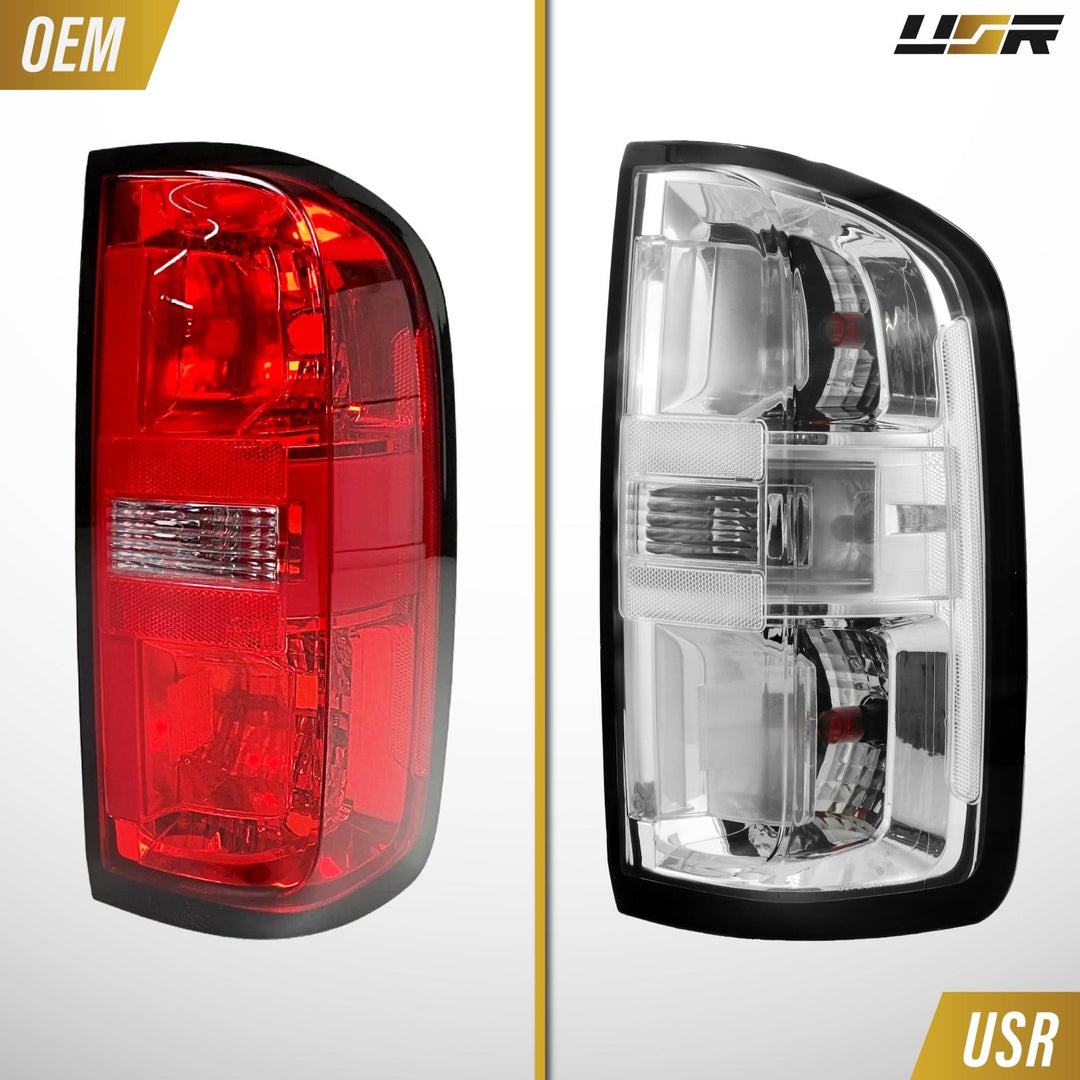 2015-2022 Chevy Chevrolet Colorado All Clear Lens Tail Lights