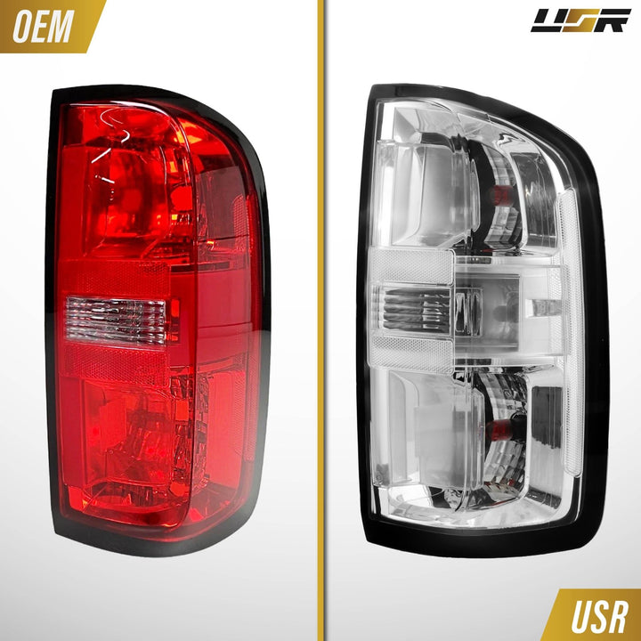 2015-2022 Chevy Chevrolet Colorado All Clear Lens Tail Lights