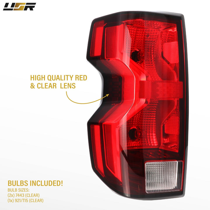 2023 - 2025 Chevy Chevrolet Colorado Halogen Models Driver Left or Passenger Right AM Replacement Tail Light