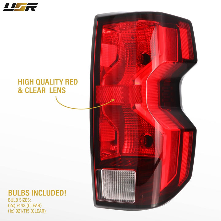 2023 - 2025 Chevy Chevrolet Colorado Halogen Models Driver Left or Passenger Right AM Replacement Tail Light