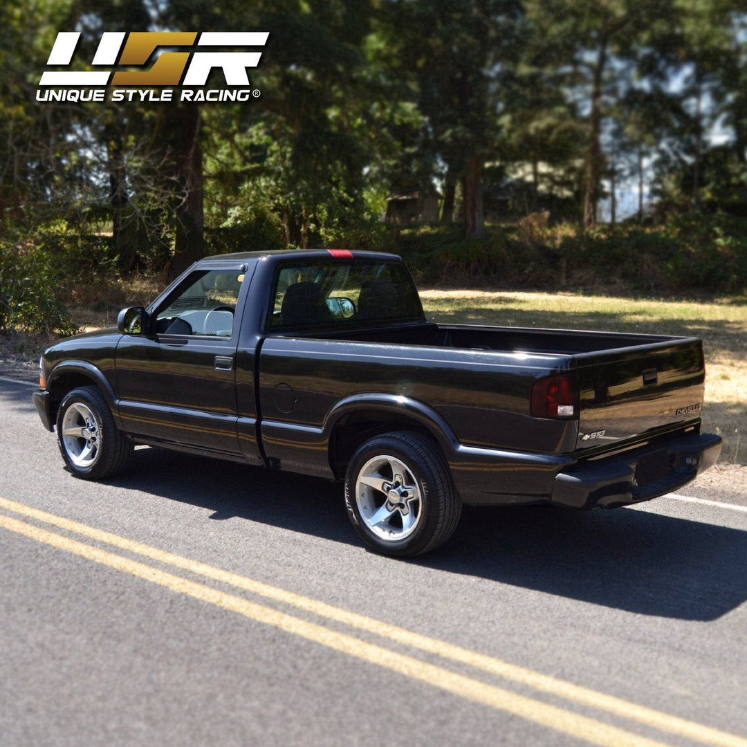 1994 - 2004 Chevrolet Chevy S - 10 Pick Up / GMC Sonoma & 1996 - 2000 Isuzu Hombre Dark Red Smoke Lens Tail Lights