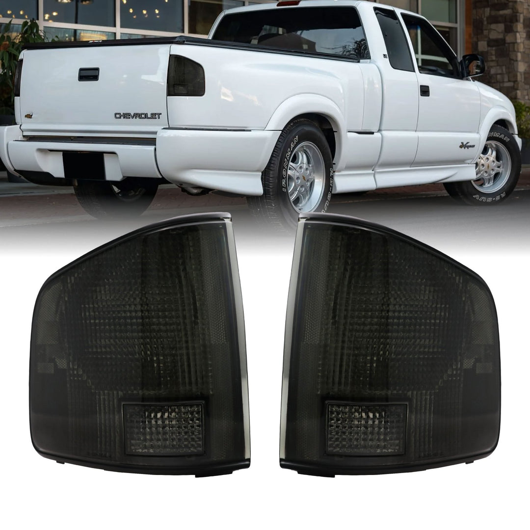 1994 - 2004 Chevy S10 / GMC Sonoma / Isuzu Hombre Pickup Smoke Lens Tail Light