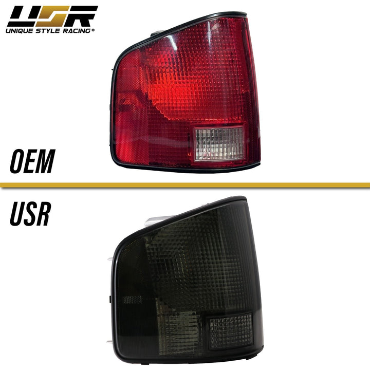 1994 - 2004 Chevy S10 / GMC Sonoma / Isuzu Hombre Pickup Smoke Lens Tail Light