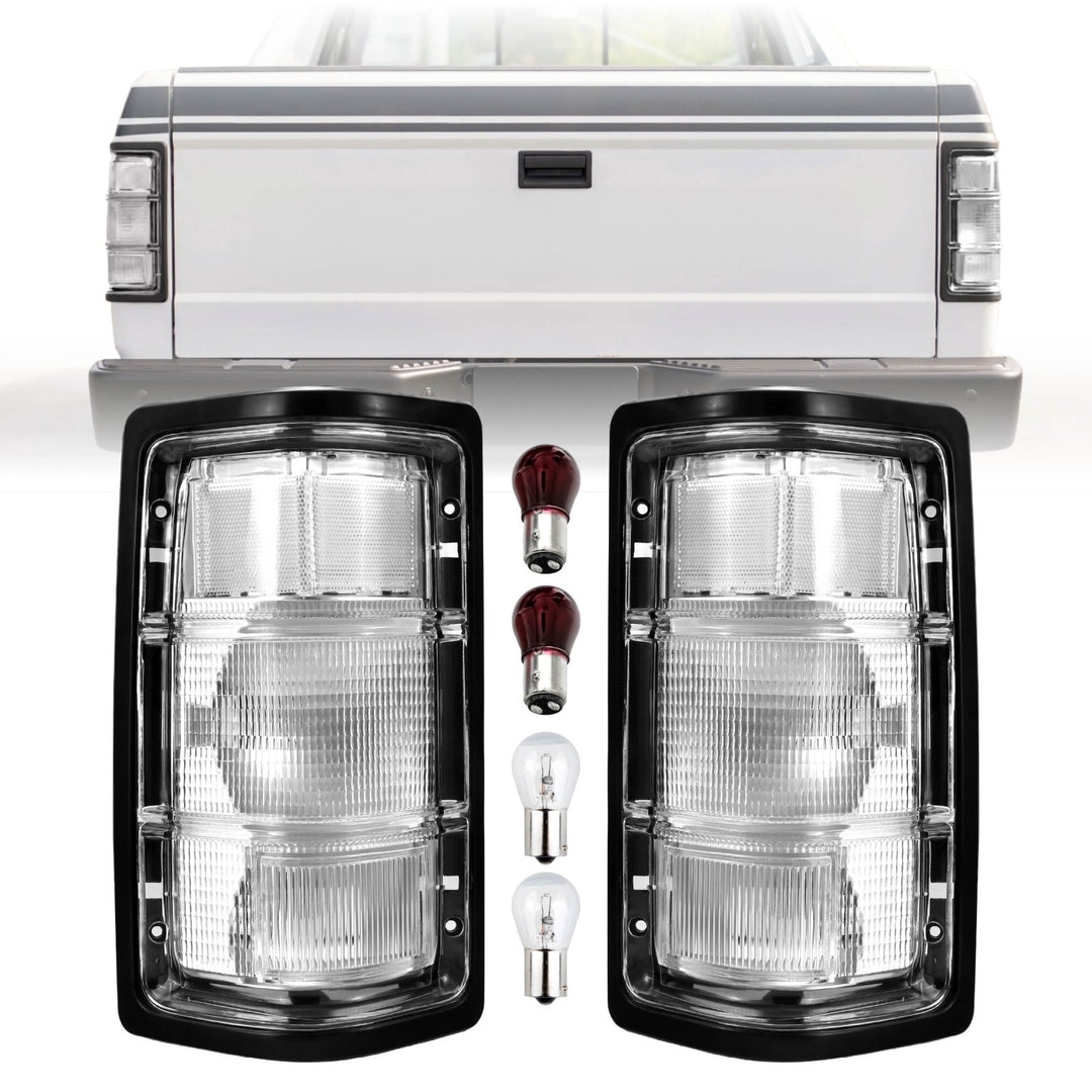 1988 - 1996 Dodge Dakota Pickup Truck All Clear Lens Tail Lights