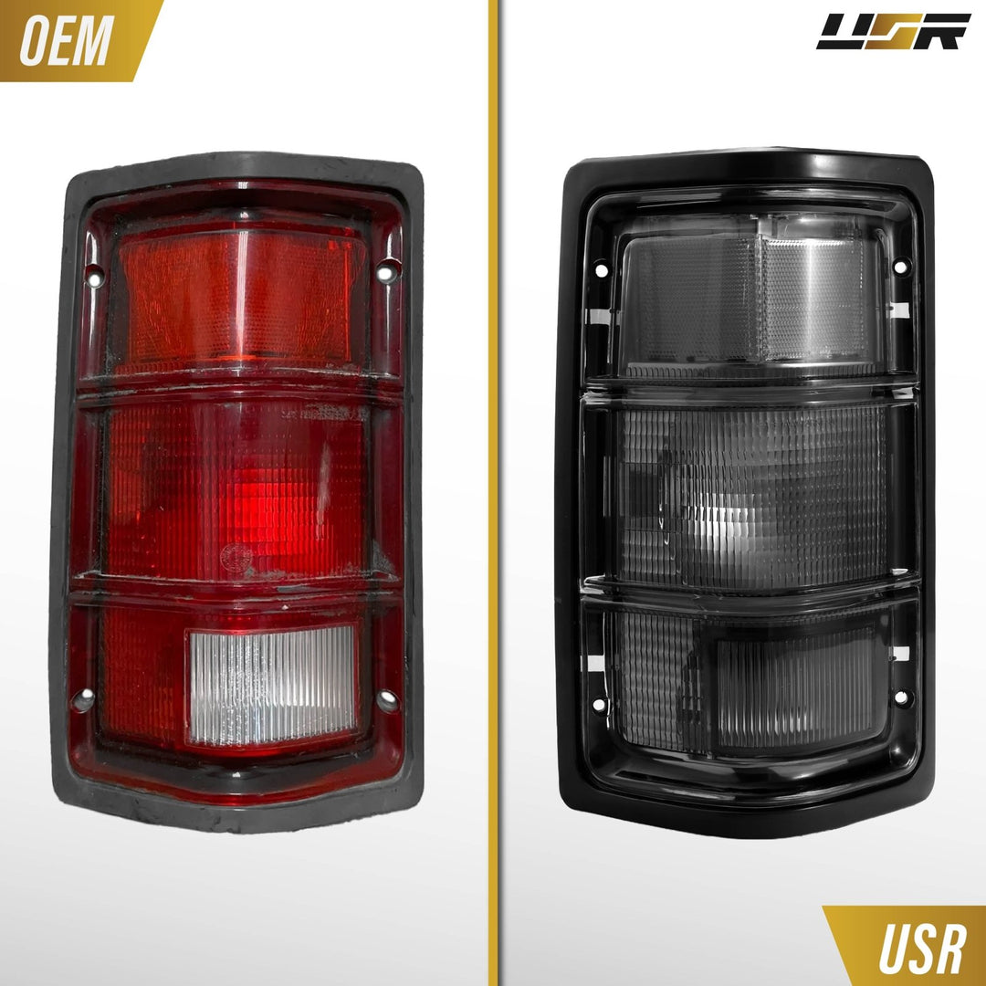 1988 - 1996 Dodge Dakota Pickup Truck Smoke Lens Tail Lights
