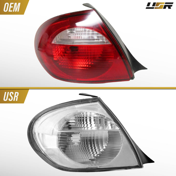 2003 2004 2005 Dodge Neon 4D 4 door Sedan All Clear Lens Tail Light