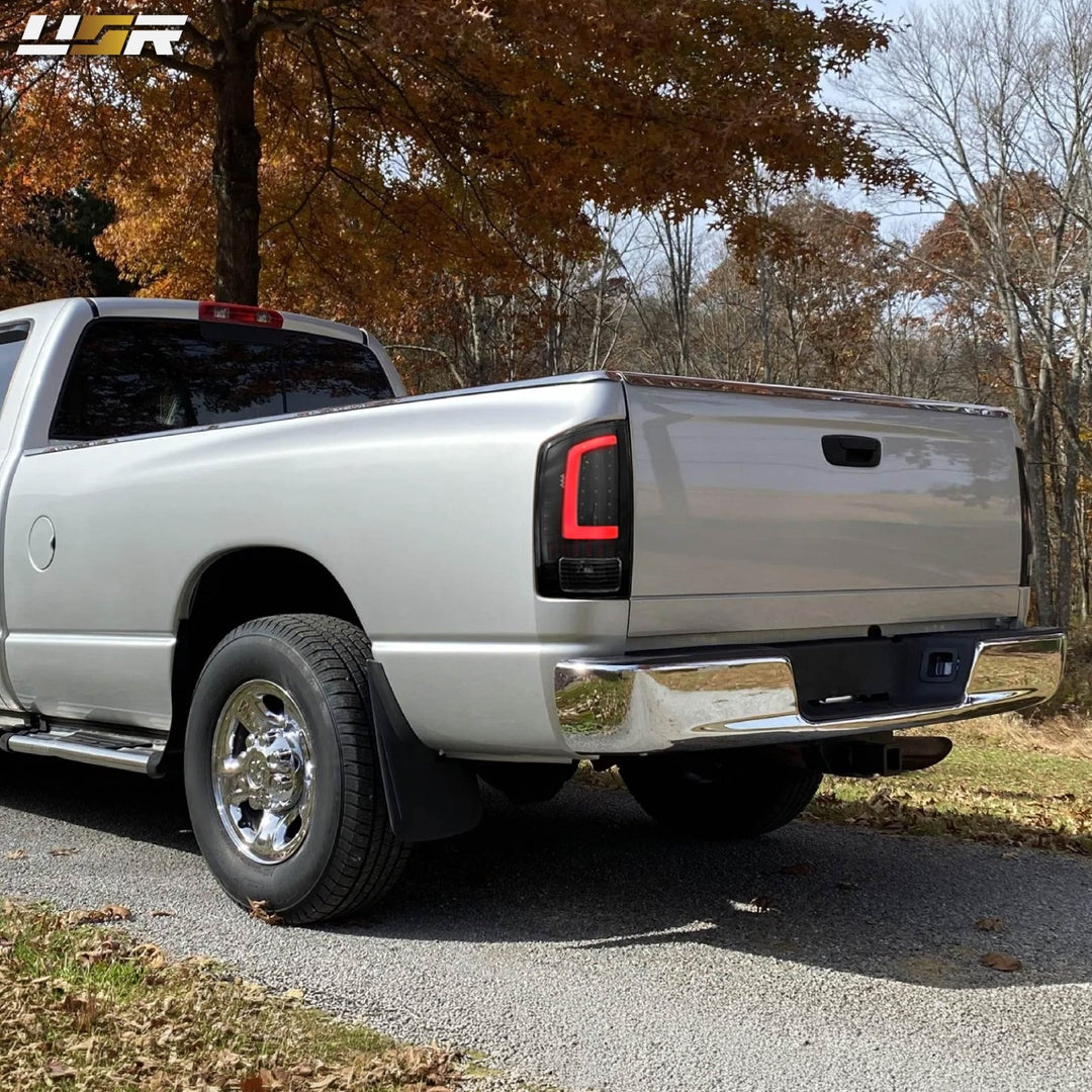 2002-2006 Dodge Ram Pick-Up Truck Smoke Lens LED Tail Lights