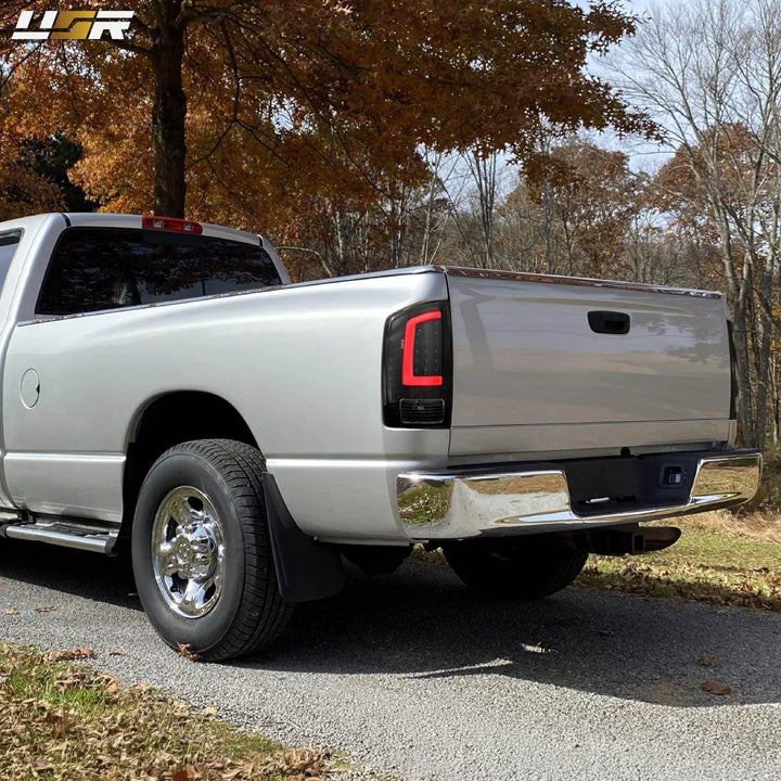2002-2006 Dodge Ram Pick-Up Truck Smoke Lens LED Tail Lights