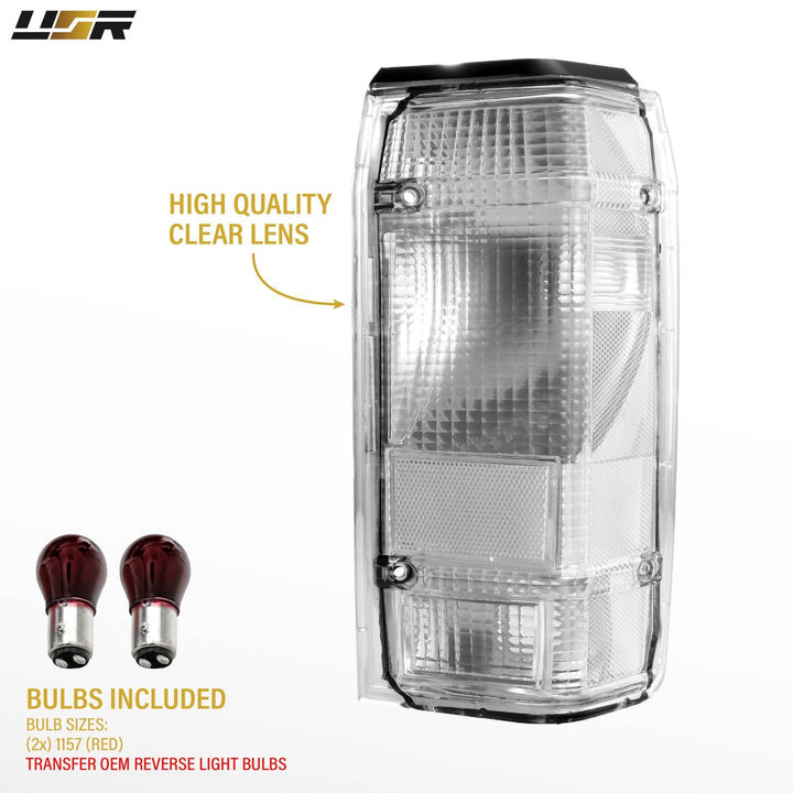 1984 - 1990 Ford Bronco II All Clear Lens Tail Light