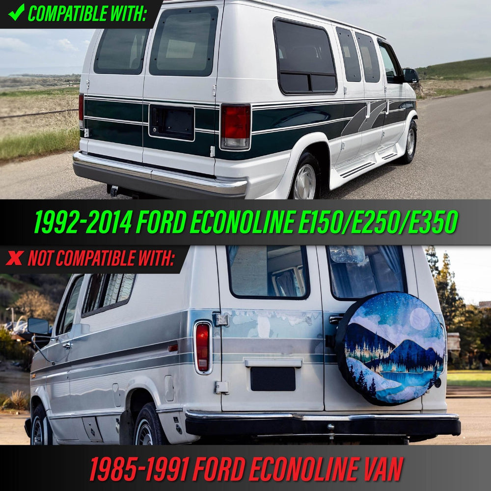 1992 - 2014 Ford Econoline Van E - 150 / E - 250 / E - 350 All Clear Lens Tail Light