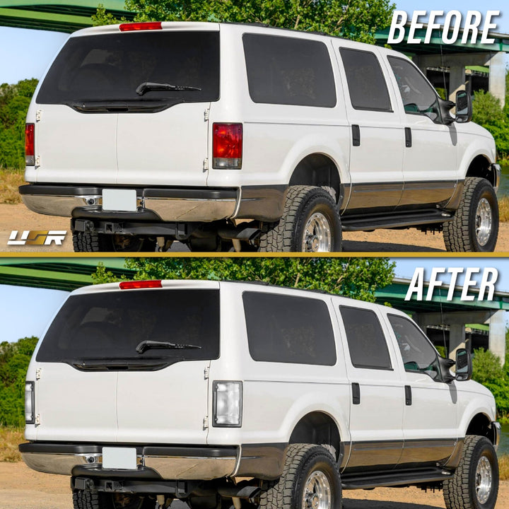2000 - 2005 Ford Excursion All Clear Lens Tail Light