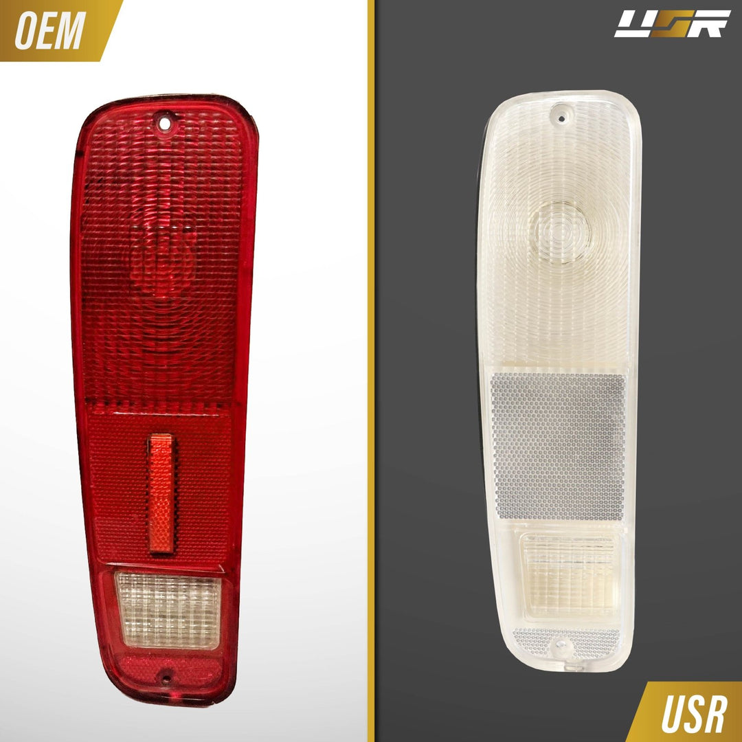 1973 - 1979 Ford F Series Pickup Trucks & 1978 - 1979 Ford Bronco All Clear Lens Tail Lights