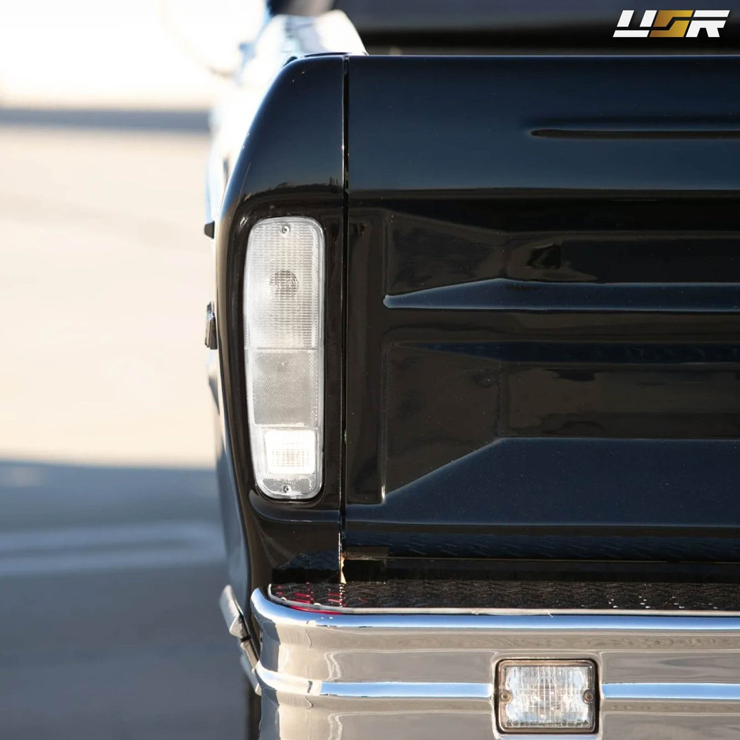 1973 - 1979 Ford F Series Pickup Trucks & 1978 - 1979 Ford Bronco All Clear Lens Tail Lights