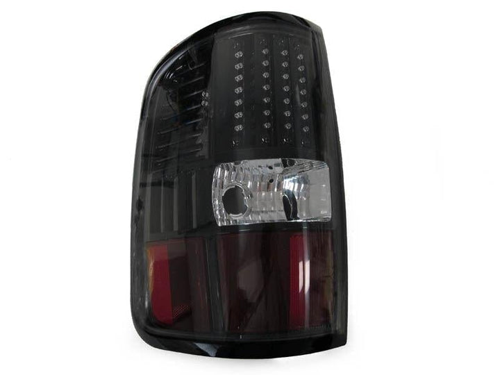 2004 - 2008 Ford F150 / F150 Pickup Styleside Truck Clear Lens Red LED Black Housing Tail Lights