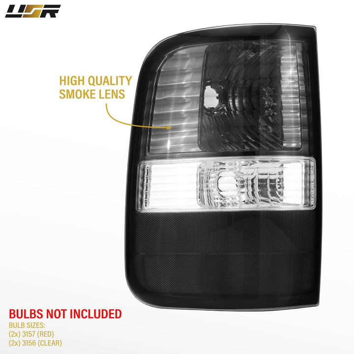 2004 - 2008 Ford F - 150 Pick Up Smoke Lens Tail Light