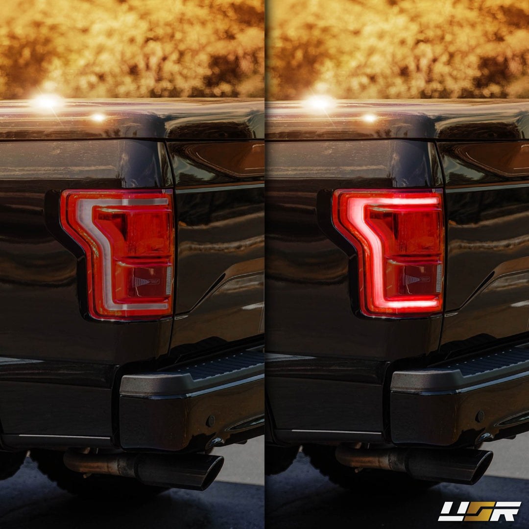 2015 - 2017 Ford F - 150 Halogen Model / LED OE Upgrade Tail Lights