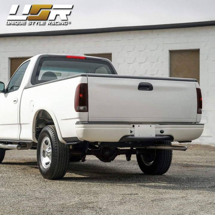 1997-2003 Ford F-150 & 1999-2007 F-250 / F-350 / F-450 / F-550 Super Duty Truck Dark Red Smoke Lens Tail Lights