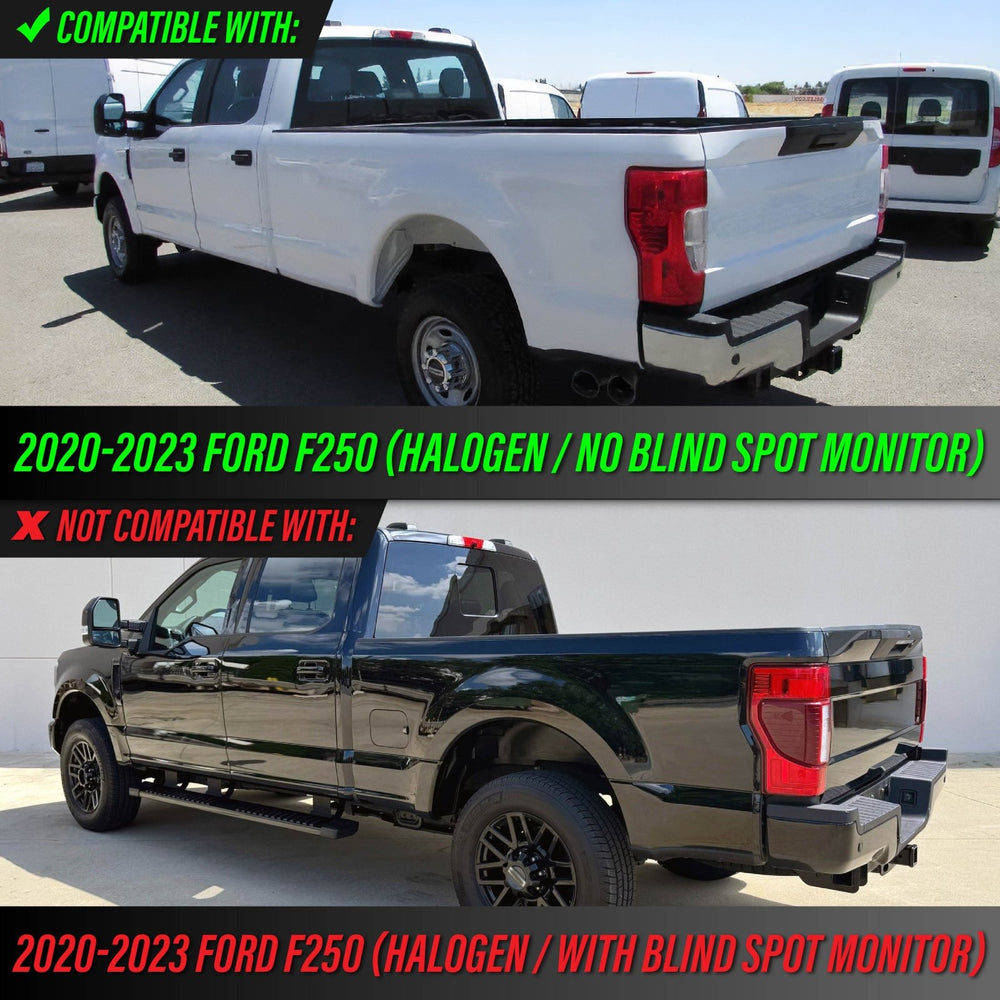 2020 - 2023 Ford F - 250 & F - 350 Halogen Models Driver Left or Passenger Right AM Replacement Tail Light