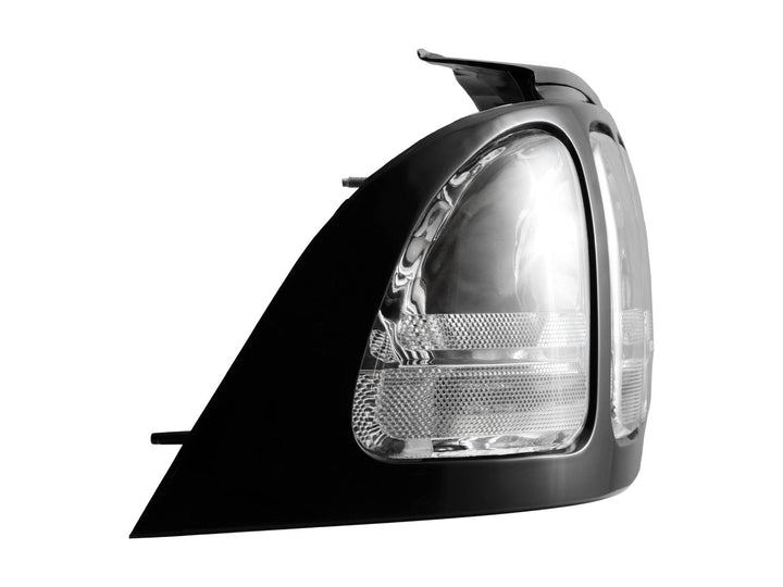 1996 - 1998 Ford Mustang Black Trim All Clear Lens Tail Lights