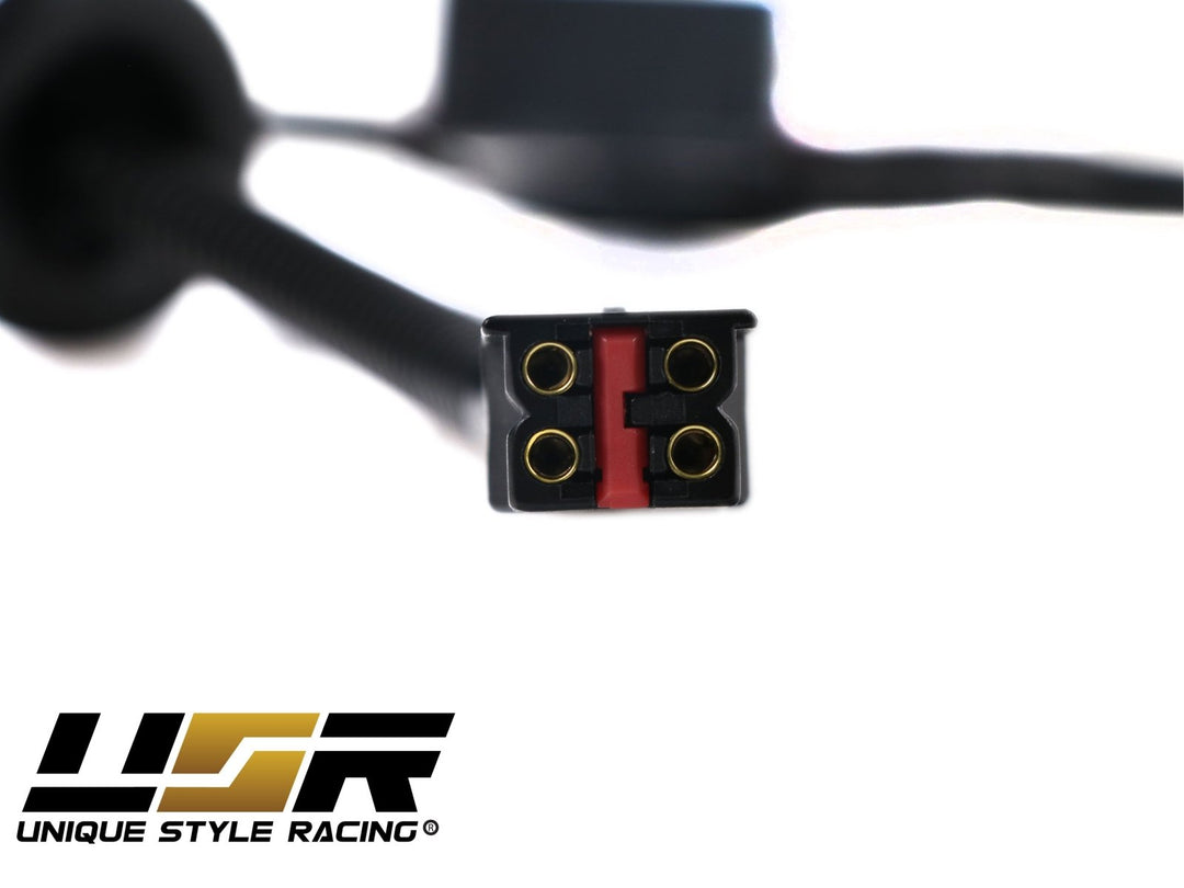 1992 - 2004 Ford Mustang V6 GT New Edge All Clear Euro Style Tail Light Plus Sequential Wire Harness with Relay & Canbus LED Bulbs