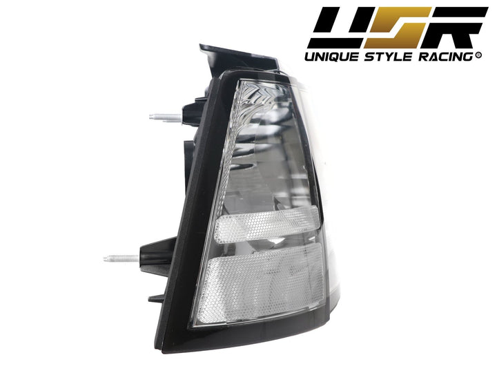 1992 - 2004 Ford Mustang V6 GT New Edge All Clear Euro Style Tail Light Plus Sequential Wire Harness with Relay & Canbus LED Bulbs
