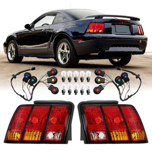 1999 2000 2001 Ford Mustang New Edge Cobra Tail Lights With Wire Harness

#optional-items_cobra-tail-lights-with-wire-harness