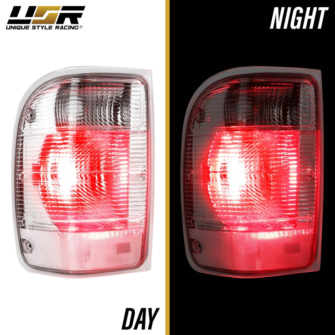 2001-2011 Ford Ranger Pickup All Clear Lens Tail Lights