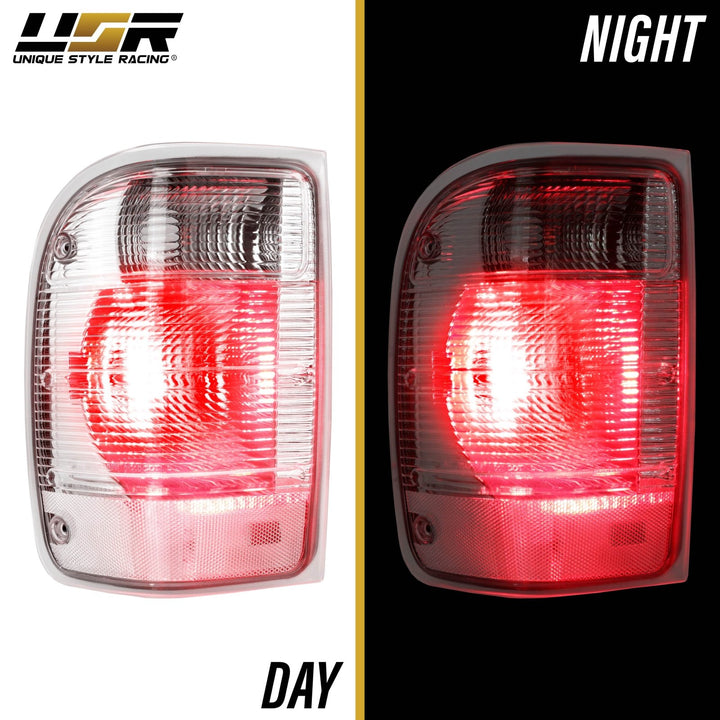 2001-2011 Ford Ranger Pickup All Clear Lens Tail Lights