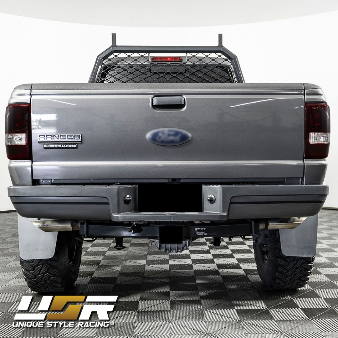 2001 - 2011 Ford Ranger Pickup Dark Red Smoked Lens Tail Lights