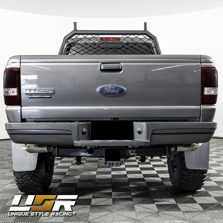 2001 - 2011 Ford Ranger Pickup Dark Red Smoked Lens Tail Lights