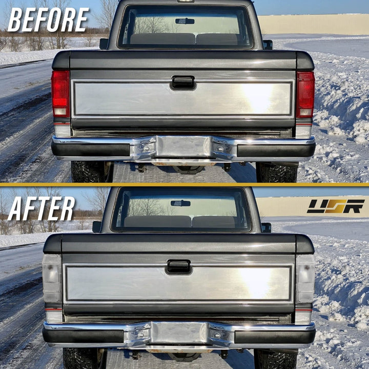 1983 - 1992 Ford Ranger All Clear Lens Tail Lights
