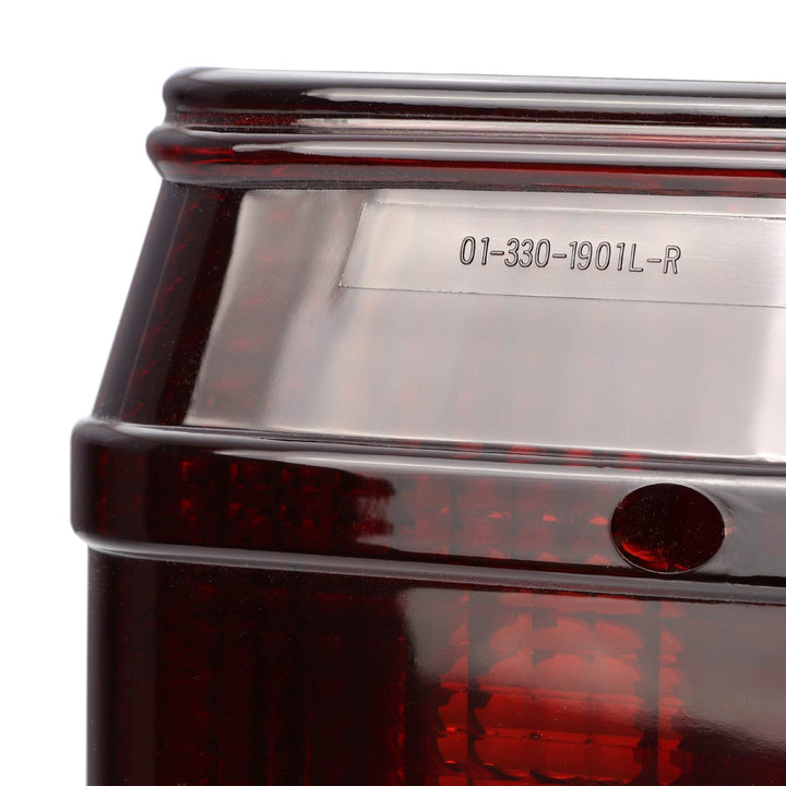 1983 - 1992 Ford Ranger Dark Cherry Red Lens Tail Lights