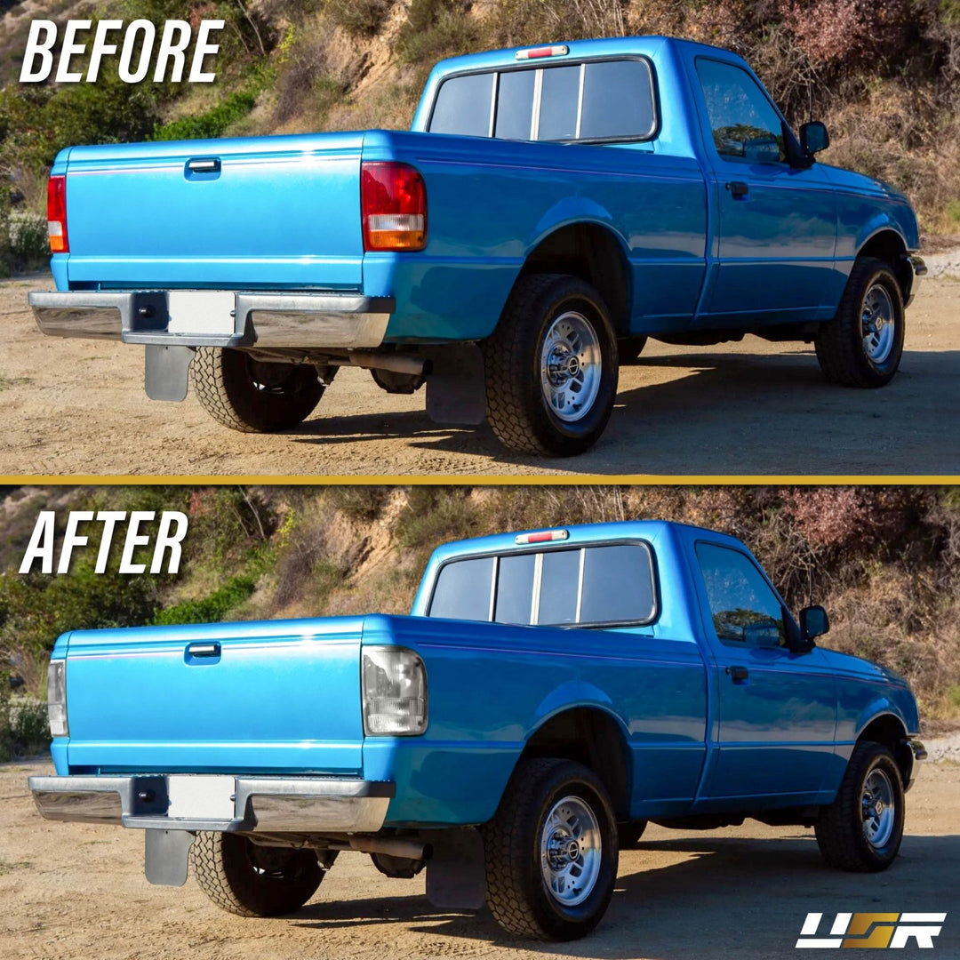 1993 - 1997 Ford Ranger All Clear Lens Tail Lights

#light-source_incandescent