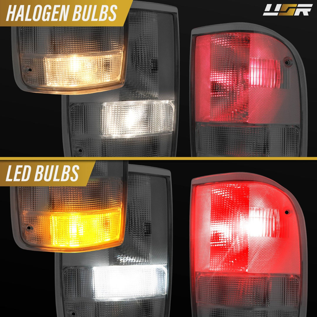 1993 - 1997 Ford Ranger All Clear Lens Tail Lights

#light-source_led