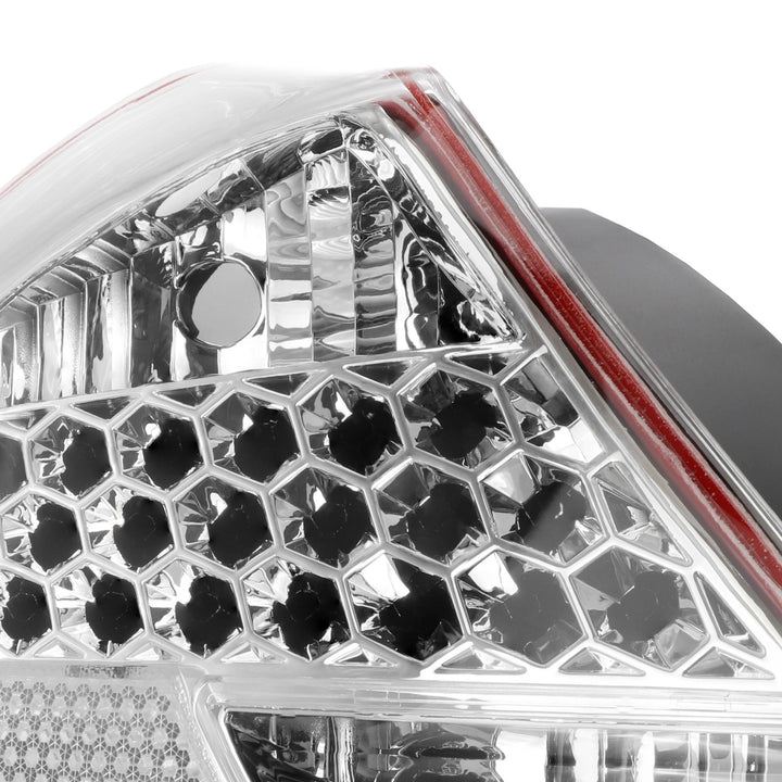 2006 - 2007 Honda Accord 2 Door Coupe All Clear Lens Tail Lights