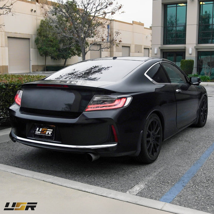 2016 2017 Honda Accord 2D Coupe Black Housing All Clear Lens Tail Lights

#light-source_incandescent