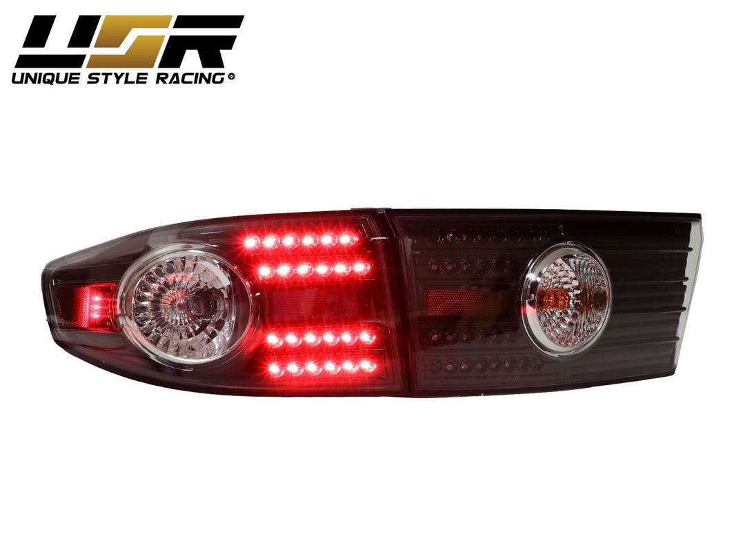 2003 - 2005 Honda Accord 4 Door Sedan JDM Style Black LED Tail Lights