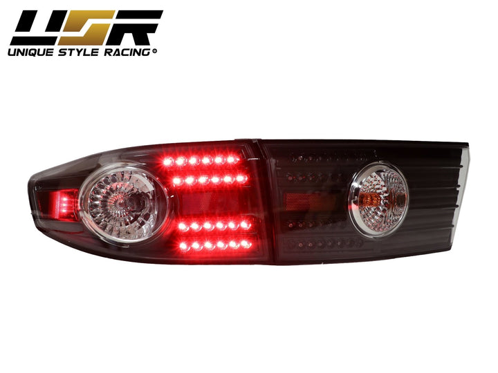 2003 - 2005 Honda Accord 4 Door Sedan JDM Style Black LED Tail Lights