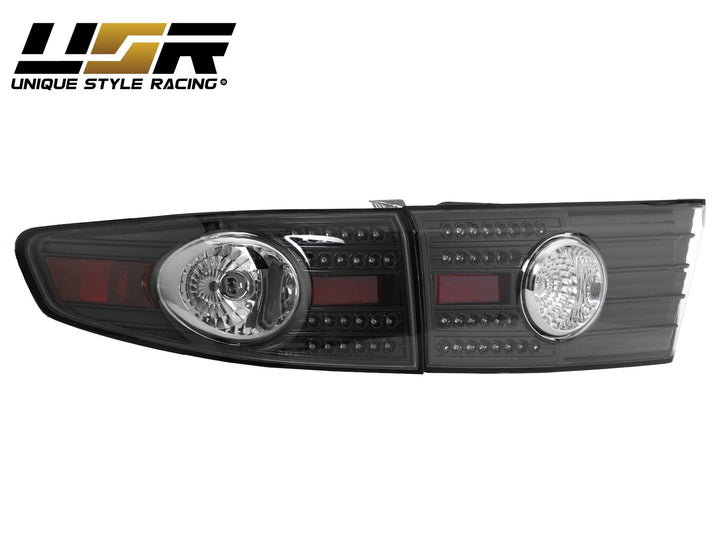 2003 - 2005 Honda Accord 4 Door Sedan JDM Style Black LED Tail Lights