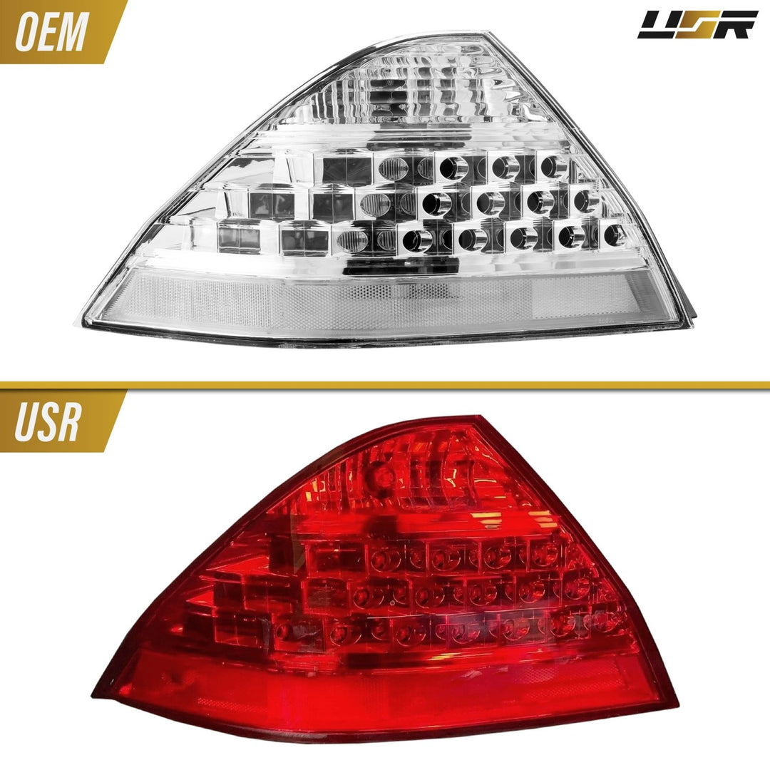2006 2007 Honda Accord 4D Sedan All Clear Lens LED Tail Lights

#light-source_incandescent
