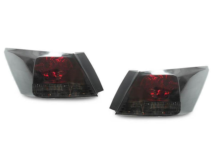 2008 - 2010 Honda Accord 4D Sedan JDM Style Red/Smoke Rear Light Bar Tail Light