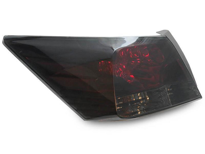 2008 - 2010 Honda Accord 4D Sedan JDM Style Red/Smoke Rear Light Bar Tail Light