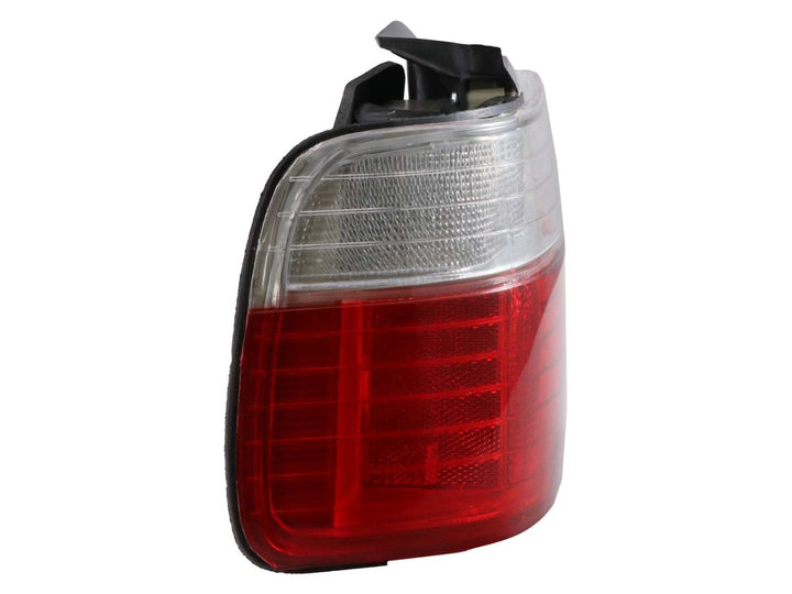 1990 - 1991 Honda Accord 4D Sedan JDM Style Red/Clear Lens 4 Piece Tail Lights
