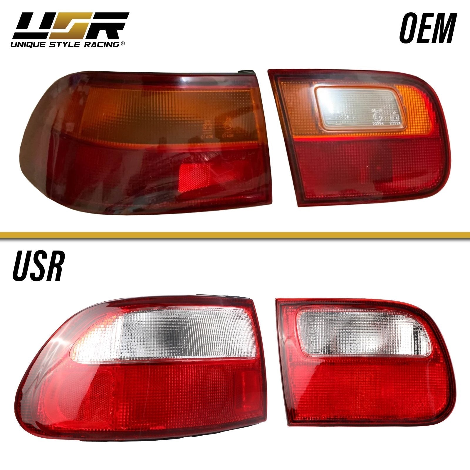 新品 usdm civic 92〜95 左右 シビック テールランプ 北米　eg 新品 usdm civic 92〜95 左右 シビック テールランプ 北米eg