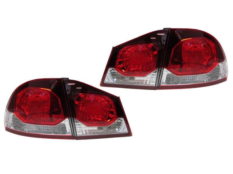 2006 - 2011 Honda Civic 4D Sedan JDM Spec TypeR / Euro Conversion Tail Light